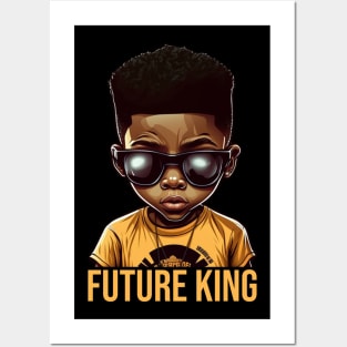 Future King, African American Boy Posters and Art